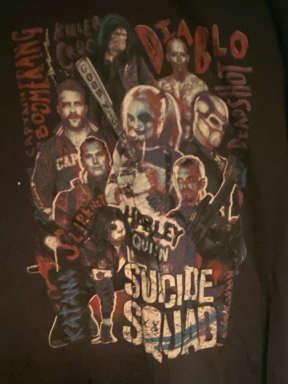 Suicide Squad Graphic Tee - Black